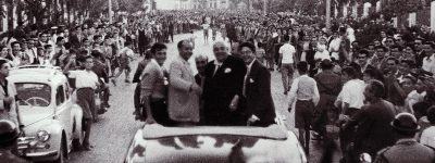 Ascenso a Segunda División e inauguración del estadio municipal