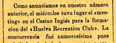 Constitución oficial del club